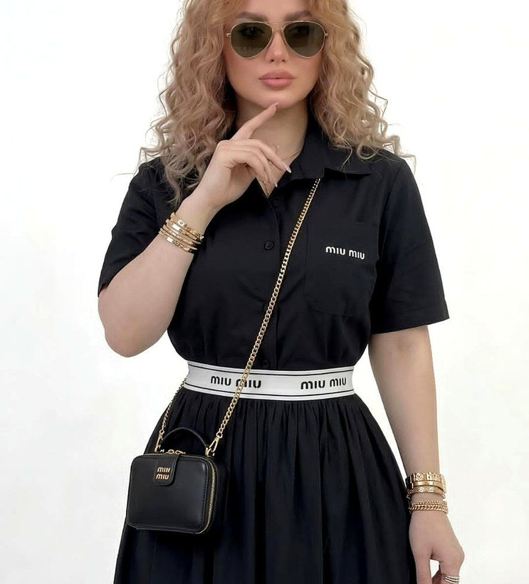 تیشرت و دامن miu miu