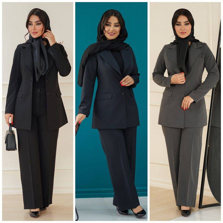 مانتو شلوار اداری نارین